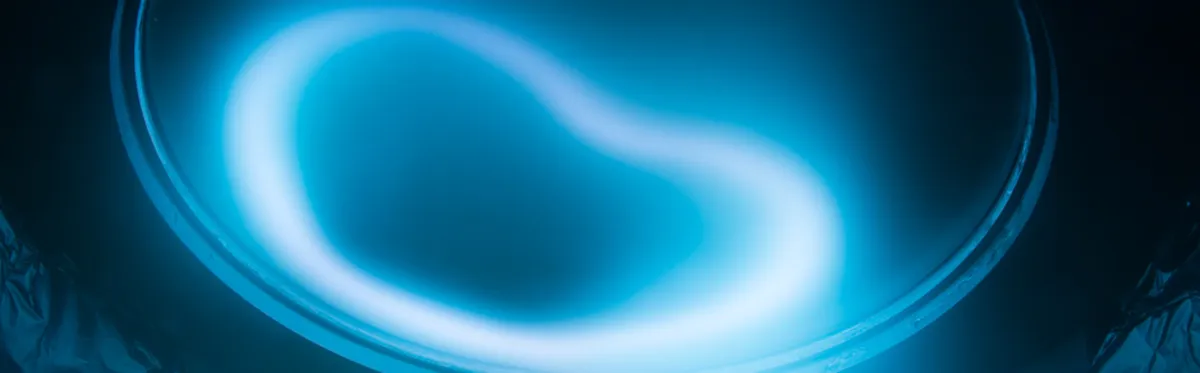 Full Face Erosion plasma blue